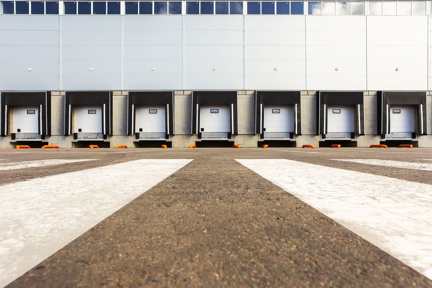 Mehrere Andockstellen für Transporter